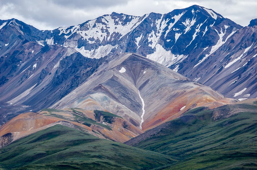 Classic Luxury Train Track Traveling Through Valleys