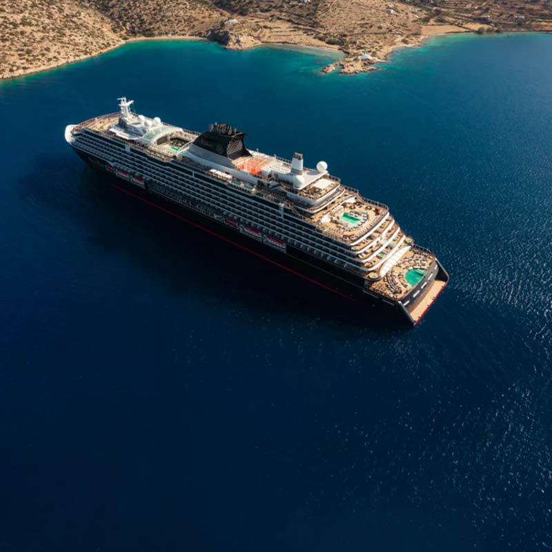 Intimate River Cruise Vessel Sailing in Europe